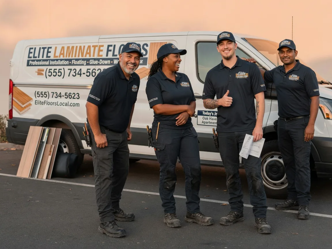 Laminate flooring installation company in Fort Blackmore, VA